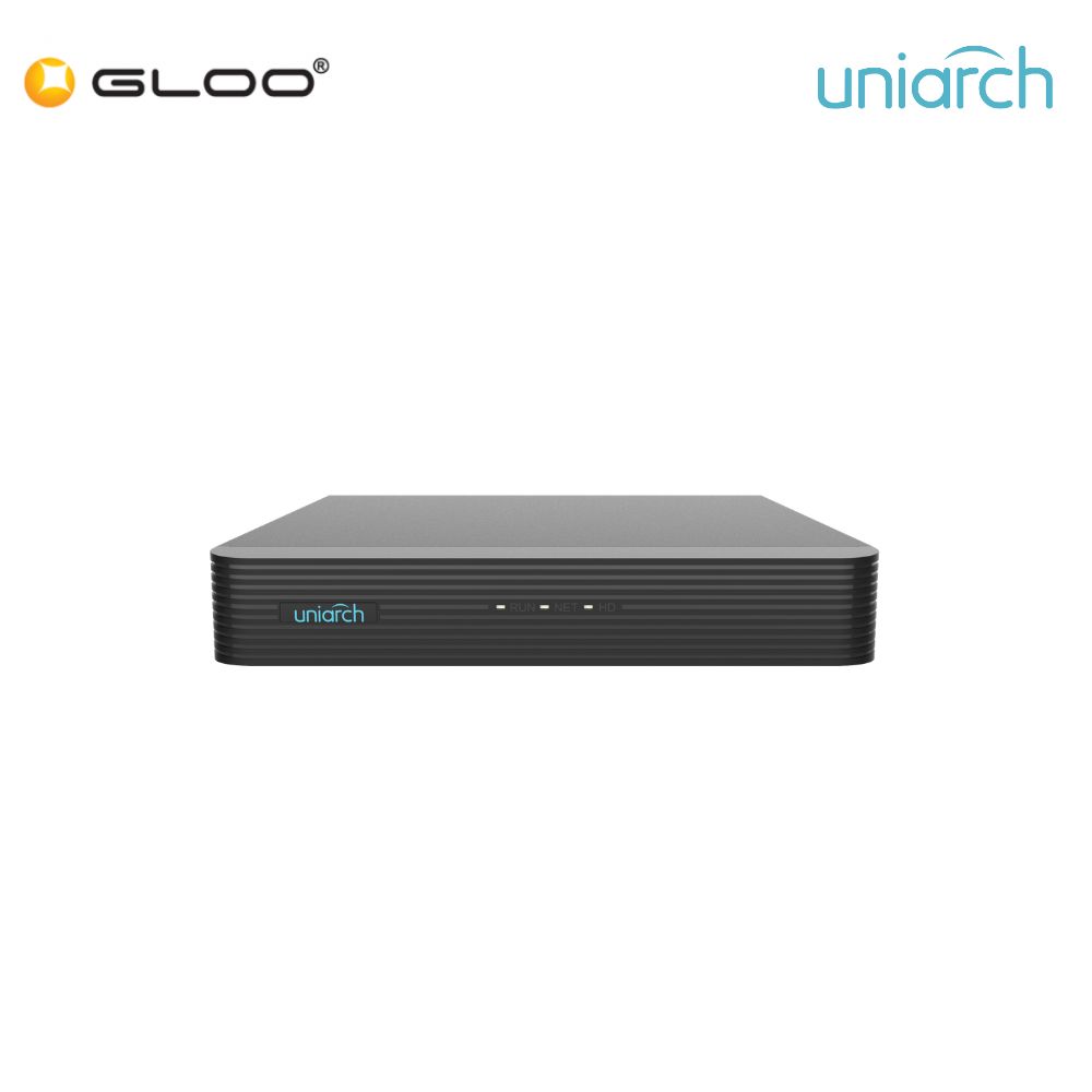 Uniarch NVR For IP Cameras 10 Channels Input HDMI VGA Support Ultra 265/H.265/H.264 NVR-110E2
