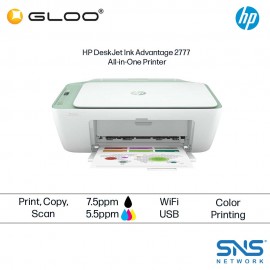 HP Wireless DeskJet Ink Advantage 2777 All-in-One Printer [*FREE Redemption e-credit]