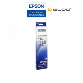 Epson LQ300+ (C13S015506) Compatible Ribbon - Black