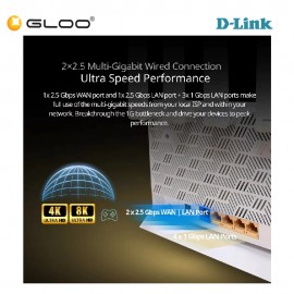 D-Link BE3600 Mesh Wi-Fi 7 Router DIR-BE3602