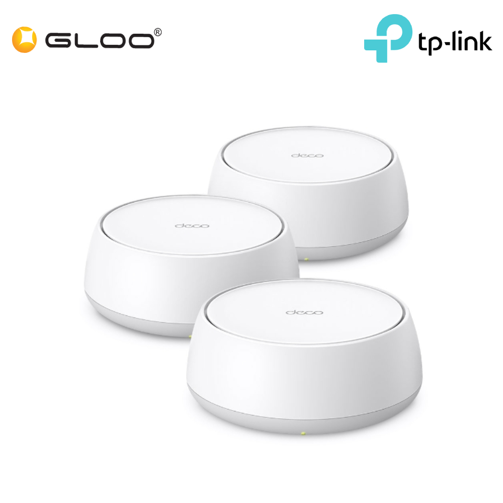 TP-Link Deco BE25 (3-Pack) BE5000 Whole Home Mesh Wi-Fi 7 System (3-Pack) - Deco BE25(3-Pack)