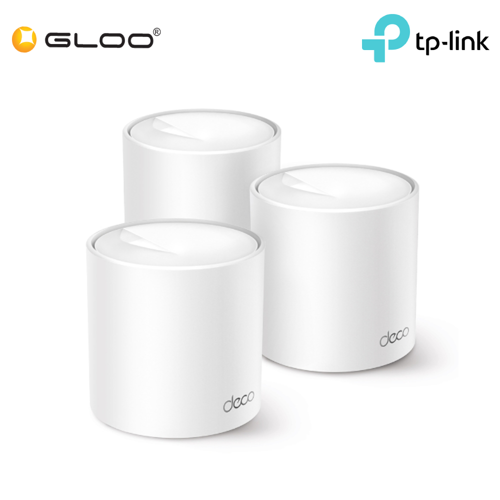 TP-Link Deco X10 (3-Pack) AX1500 Whole Home Mesh Wi-Fi 6 System