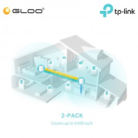 TP-Link Deco X50 (2-pack) AX3000 Whole Home Mesh Wi-Fi 6 System