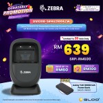 [Ready Stock] Zebra DS9308 1D 2D Presentation Barcode Scanner Omni Directional QR Black Image Reader for Screen and Printed Bar Code Scan (DS9308-SR4U2100AZW)