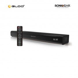 SonicGear SonicBar HD2000 TV PC Bluetooth 5.3 Soundbar 2.0 Channel Speaker 8886411933913
