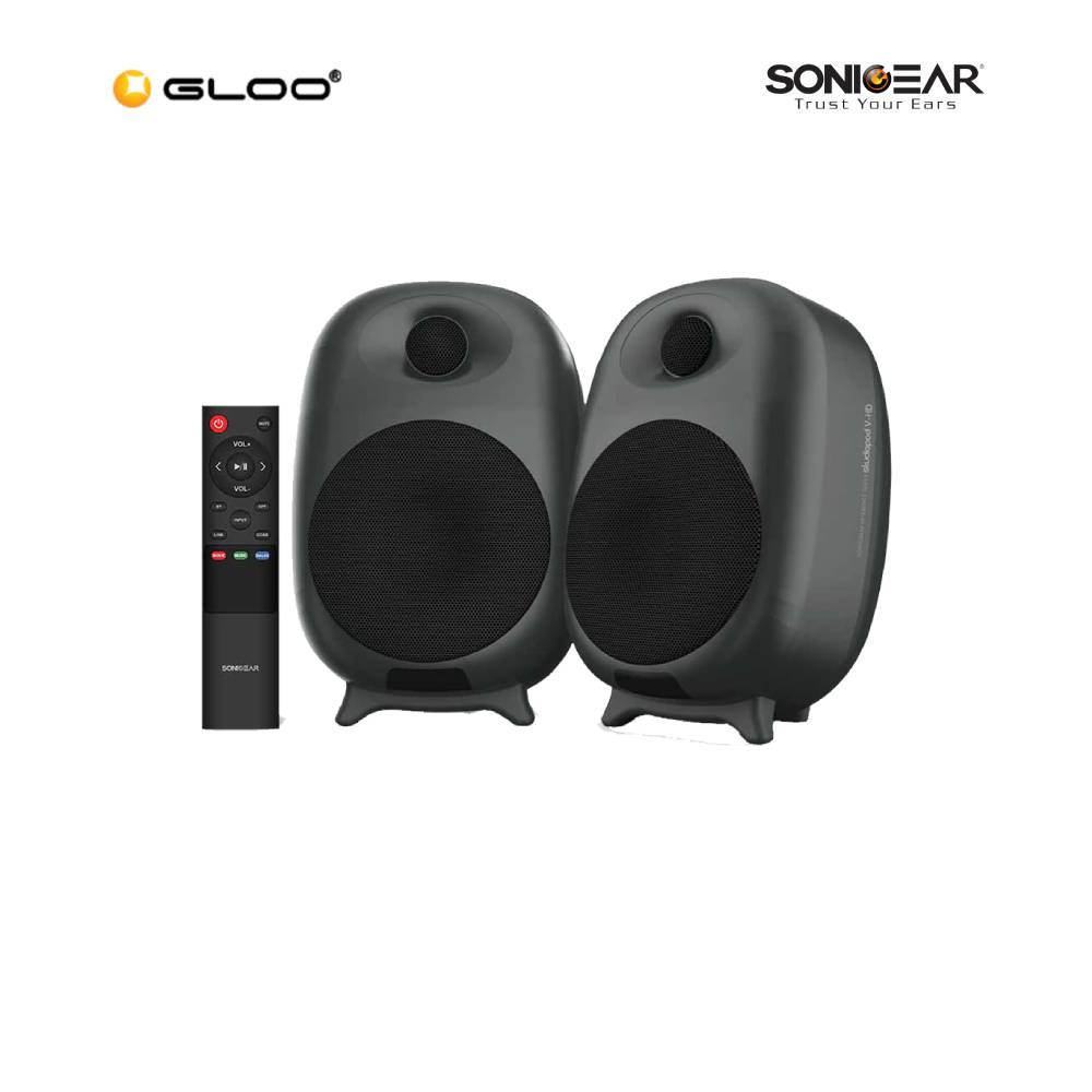 SonicGear StudioPod V-HD Bluetooth Speaker - Black (8886411938246)