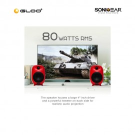 SonicGear StudioPod V-HD Bluetooth Speaker - Black (8886411938246)