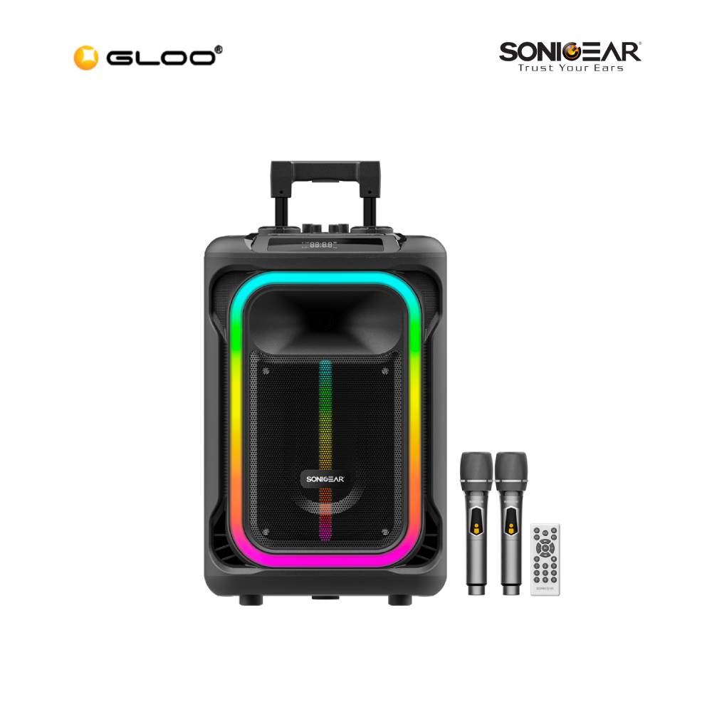 SonicGear Hyperbox 1300 Pro Trolley Portable Speaker With 2 Microphone 8886411938482