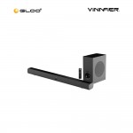 Vinnfier Hyperbar 600 BTRW With Extra Strong Bass Subwoofer 9555637205904