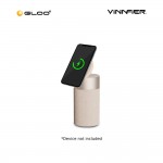 Vinnfier Neo Air 9C Portable Wireless Charger Speaker - Champagne