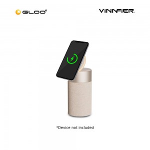 Vinnfier Neo Air 9C Portable Wireless Charger Speaker - Champagne