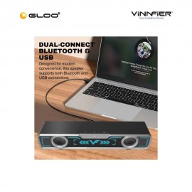 Vinnfier Hyperbar U60 BT (Usb/Bluetooth Connection Soundbar)