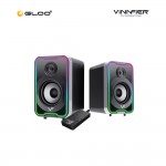 Vinnfier Studio 3 2.0 Desktop Speaker With RGB Light