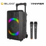 Vinnfier Tango 600 WMV Portable Trolley Wireless Speaker with Dual Mic 9555 63720 5058