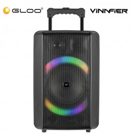 Vinnfier Tango 600 WMV Portable Trolley Wireless Speaker with Dual Mic 9555 63720 5058