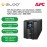 APC Smart-UPS C 1000VA LCD 230V - TOWER SMC1000I - Black