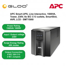 APC Smart-UPS 1500VA LCD 230V SMT1500I - Black