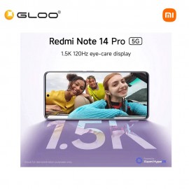 (Pre Order) Redmi Note 14 Pro 5G 12+256GB - Black