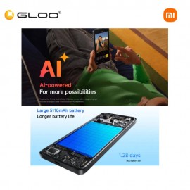 Redmi Note 14 5G 8+256GB - Black