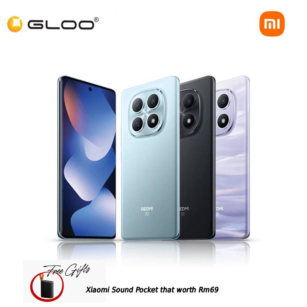 REDMI Note 15 5G  8GB RAM 256GB ROM Black - Original Mi Malaysia