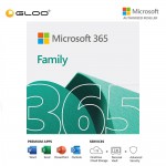 Microsoft 365 Family - ESD [Previously Known as Office 365 Home] 6GQ-00083 12 Months