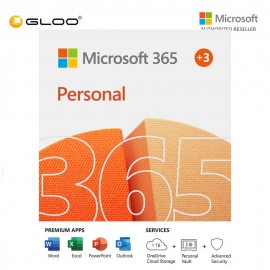 ESD - Microsoft Office 365 Personal 2021 15 Months [Previously Known as Office 365 Personal] - QQ2-01236