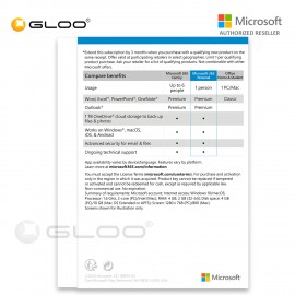 Microsoft 365 Personal (ESD) 15 Months Pocket Card [Previously Known as Office 365 Personal] - QQ2-01236