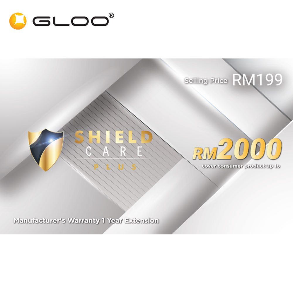 Shield Care Plus 1 Year Extended Warranty (Coverage up to RM2,000) -  Silver