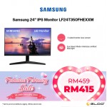 Samsung 24" IPS Monitor LF24T350FHEXXM