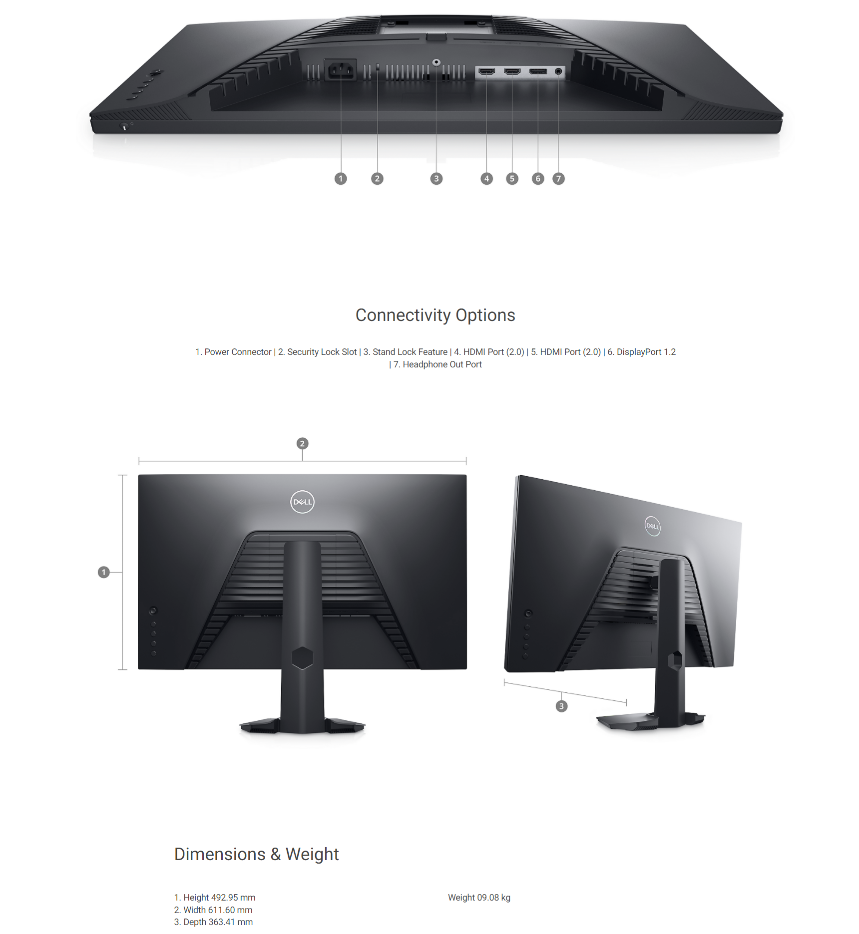 DellG2722HS27FHDGamingMonitor