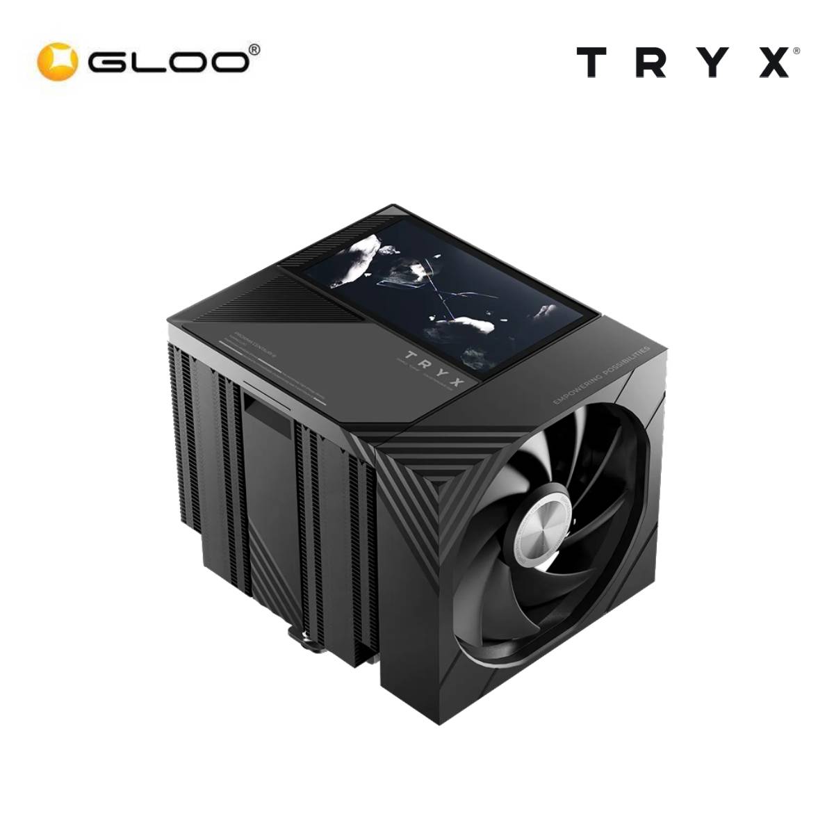TRYX TURRIS T620 CPU Air Cooler - Black (H-T620N-DM2M-G0K)