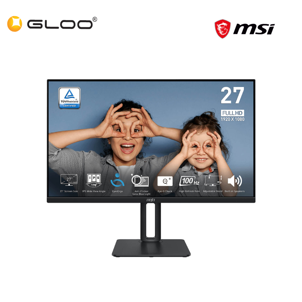 MSI PRO MP275P 27" FHD 100Hz Flat Monitor (9S6-3PC39M-019 / 9S6-3PC39M-047)