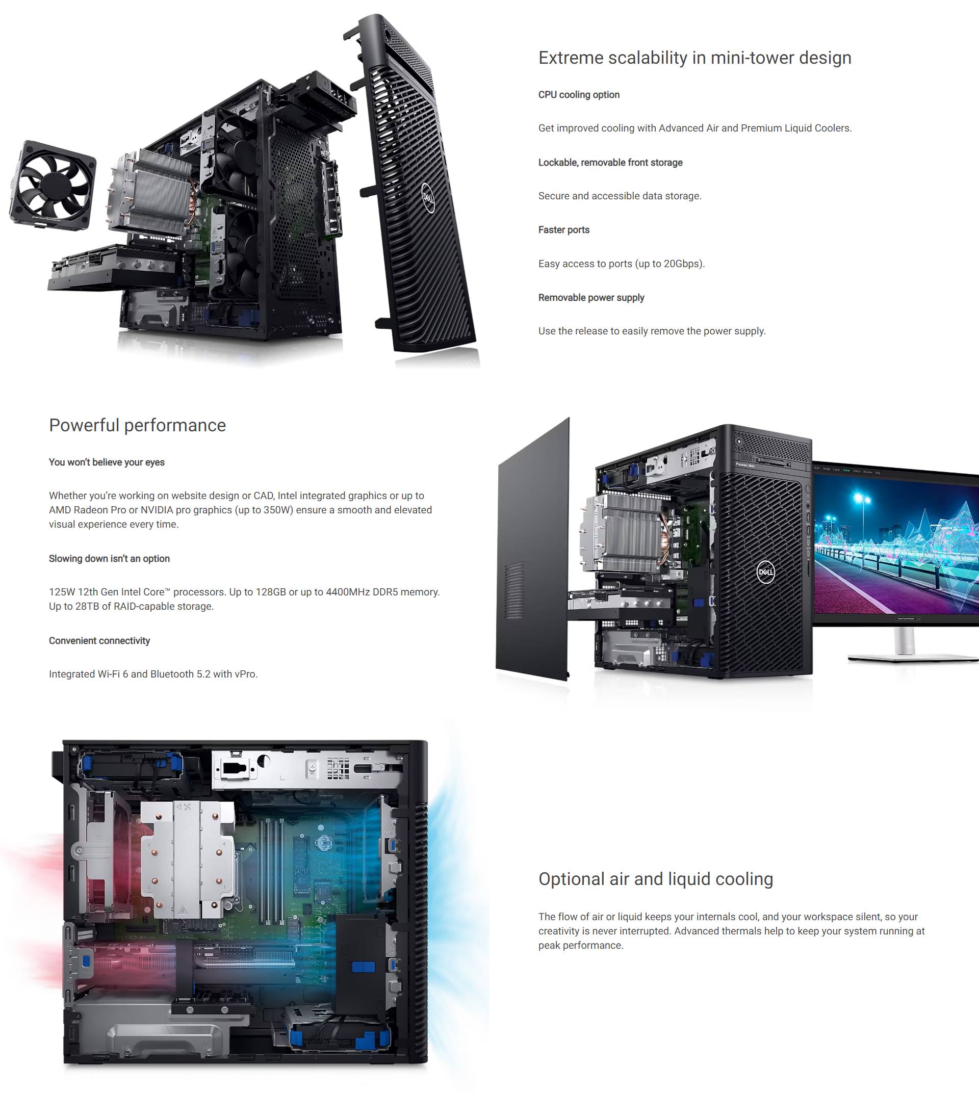 メーカー公式 Dell Newest 2023 Optiplex 3000 Mini Desktop (Intel i5-12500T 6-Core， 16GB  RAM， 512GB PCIe SSD， Intel UHD， WiFi 6， Bluetooth 5.2， RJ-45， USB 3.2， Displ  スマホ、タブレット、パソコン
